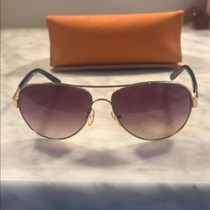Women’s Tory Burch Aviator Subglasses